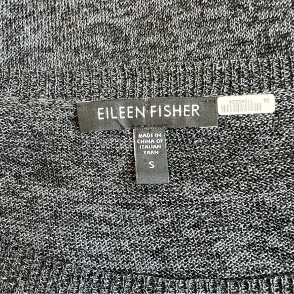 Eileen Fisher Layered Look Short Sleeve Tunic - S - Picture 6 of 7